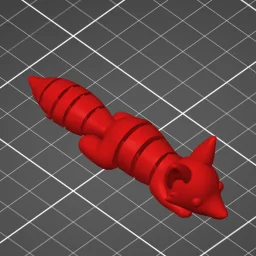 Raposa Articulada — 3D Davi
